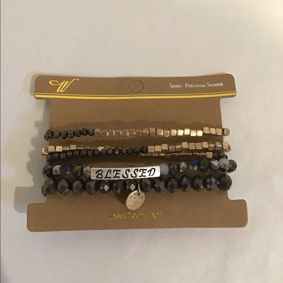 Blessed Five Strand Bracelet - Picture 2 of 3